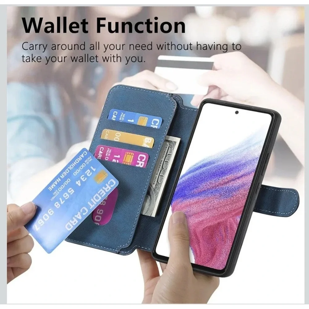 Asuwish Phone Case Blue‎ for Samsung Galaxy S21 Plus