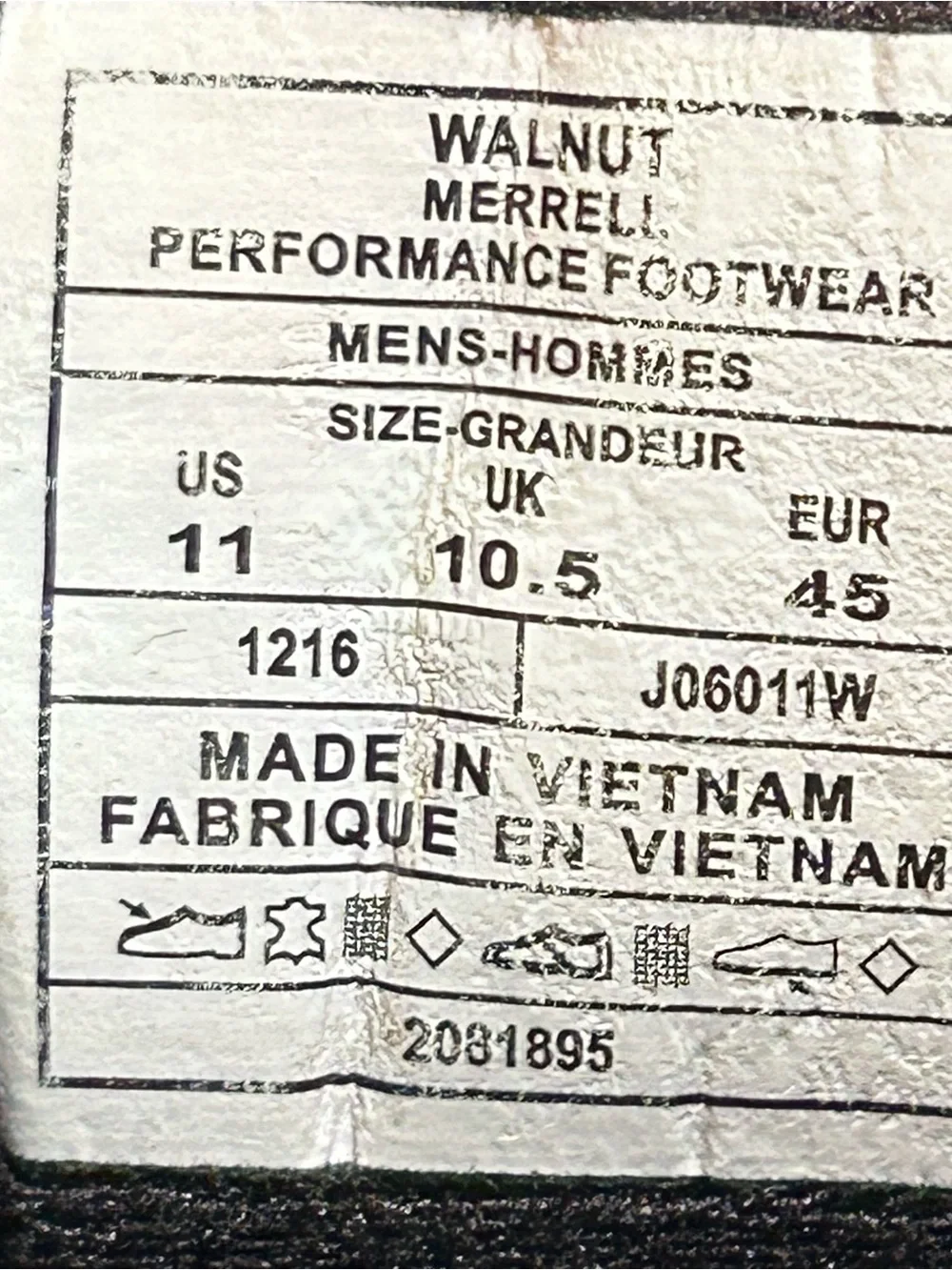Merrell sturdy hiking
