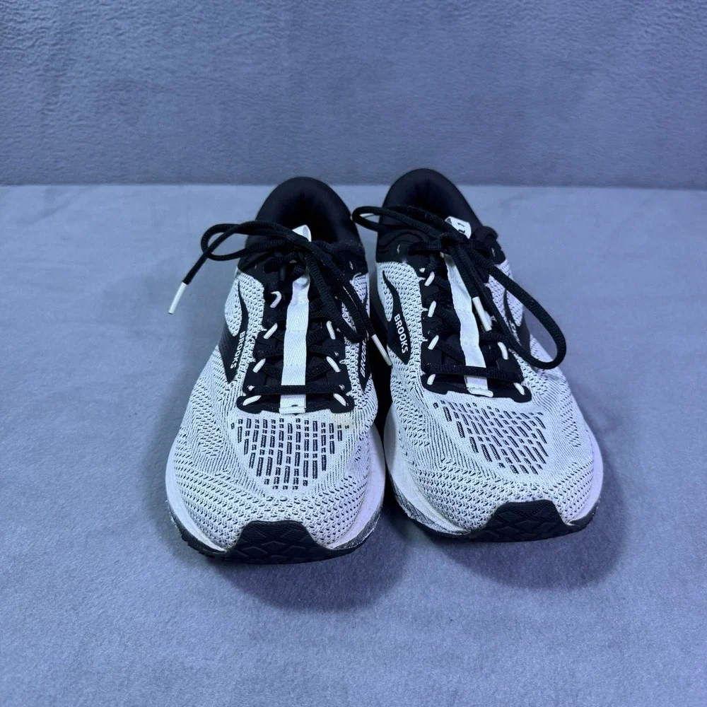 Brooks Revel 7 Shoes Mens 9 D White Gray Black Running Sneakers 110435 Modern