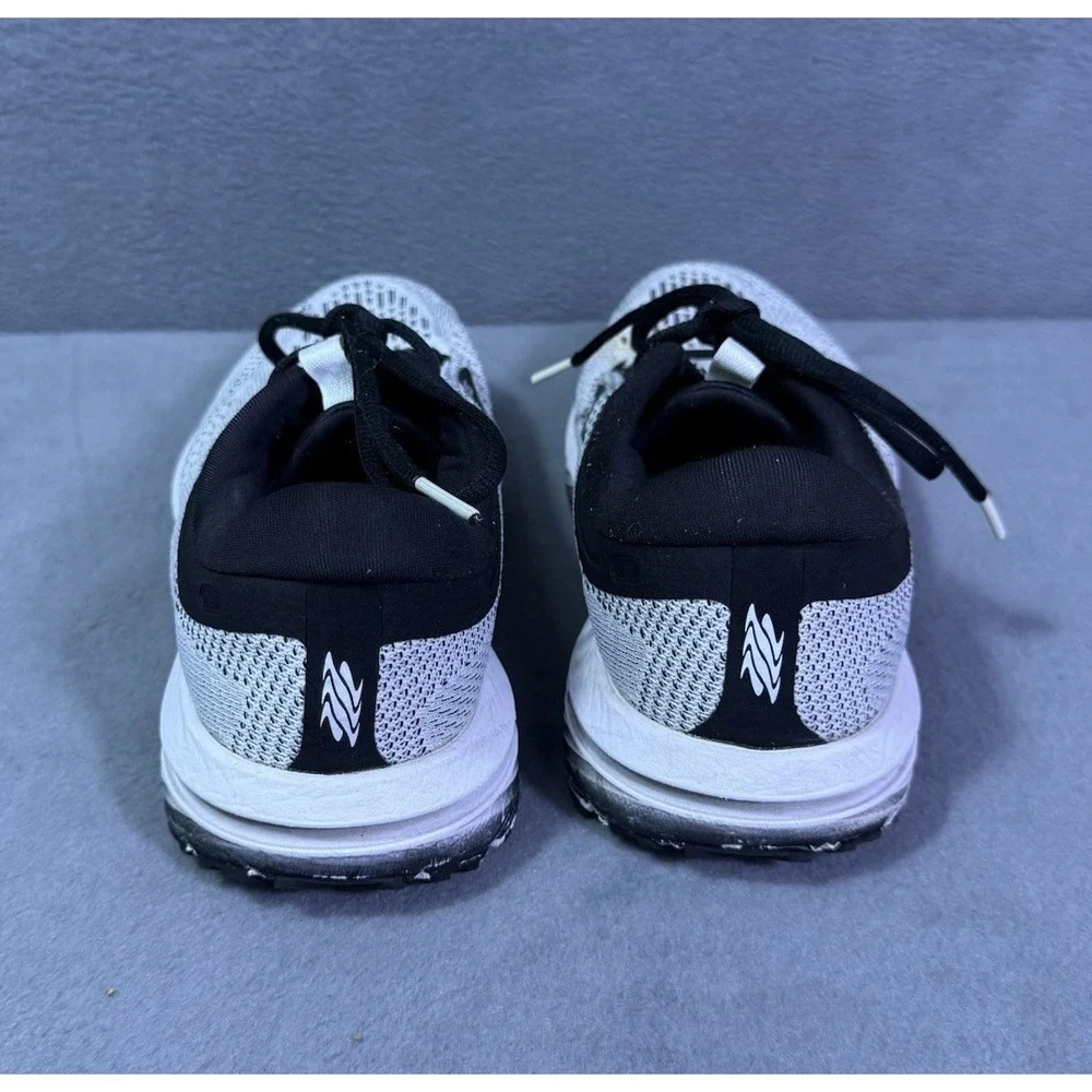 Brooks Revel 7 Shoes Mens 9 D White Gray Black Running Sneakers 110435 Modern