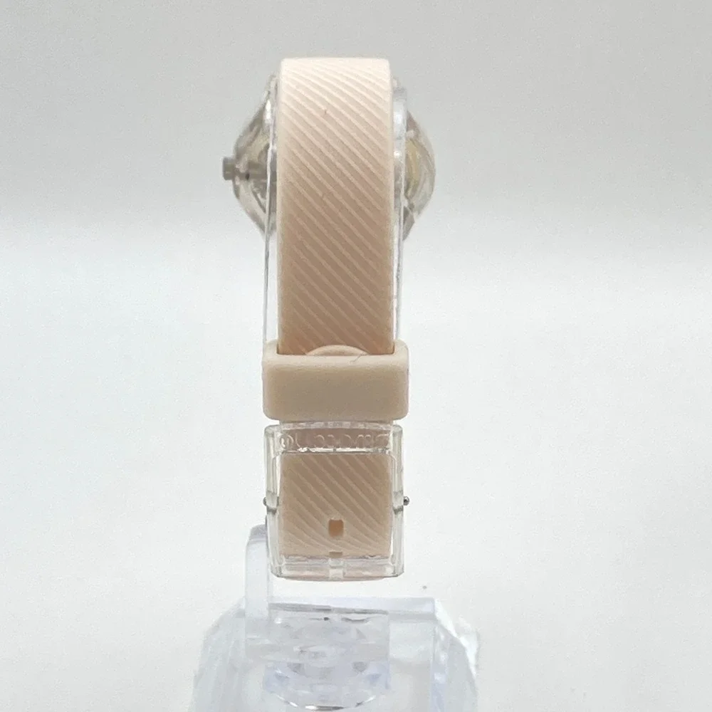 Swatch Quadretten Women's Watch 25mm Pastel Pink LK372 Swiss WR New Battery 8