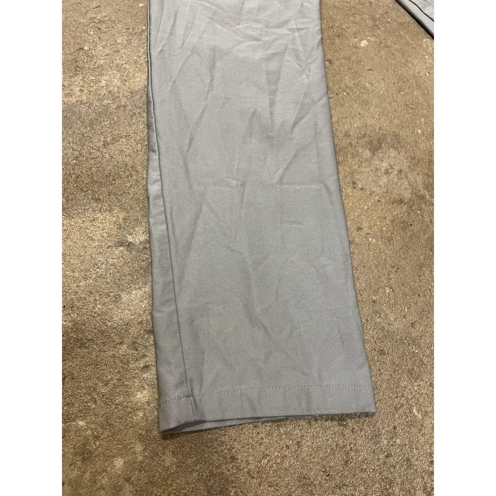 Adidas Pants‎ Mens 30x30 Gray Golf Chino Stretch 3-Stripes Logo Performance Tech