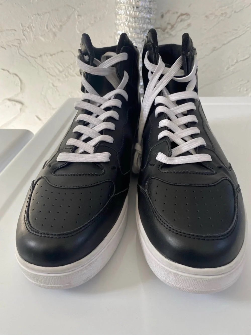 Polo Ralph Lauren black leather