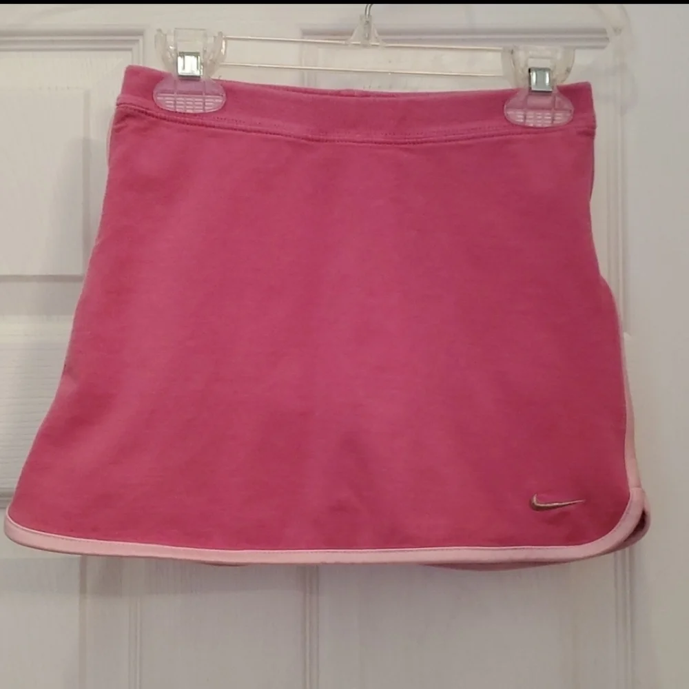 Nike Girl's Pink/Lt Pink/Silver Skort