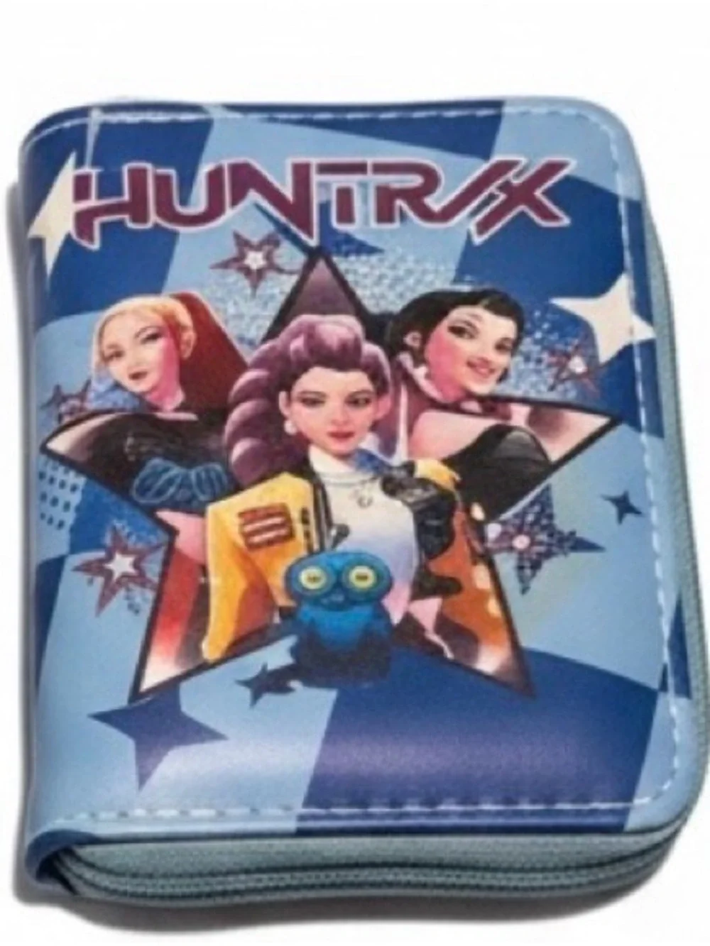 New/ Wrapped K-Pop Demon Hunters Huntrix Full Zip Wallet Gift Rumi‎ Zoey Mira