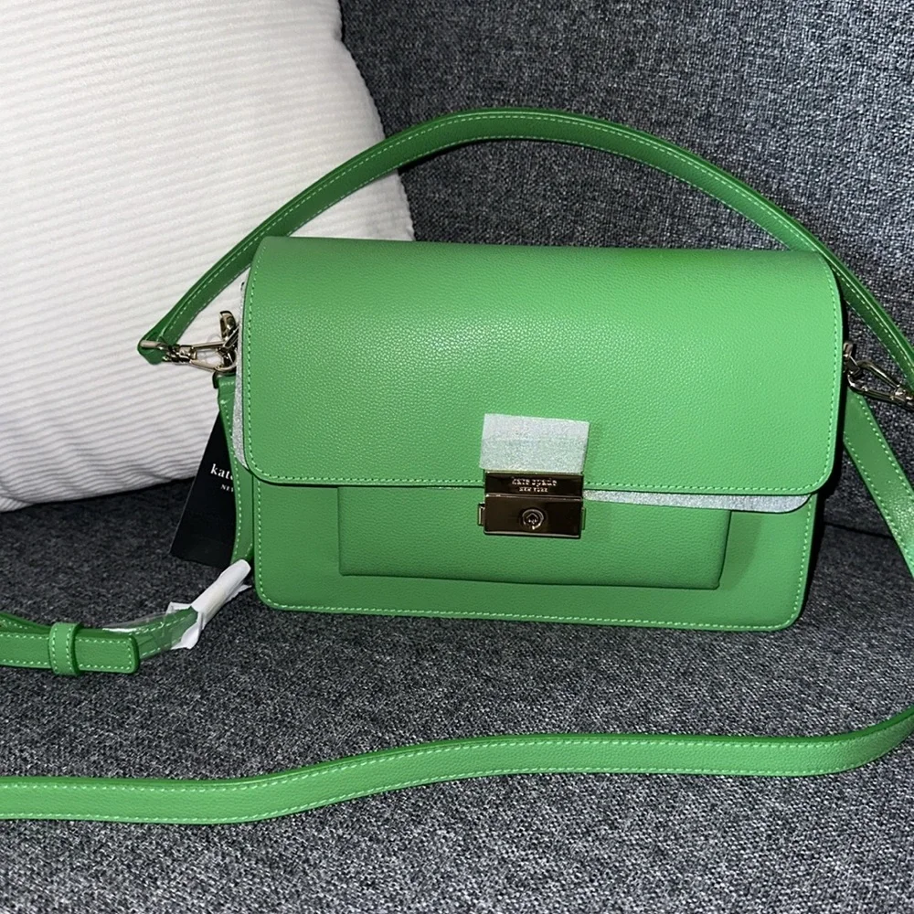 Kate Spade Voyage Small Grain textured Shoulder / Crossbody Bag💚