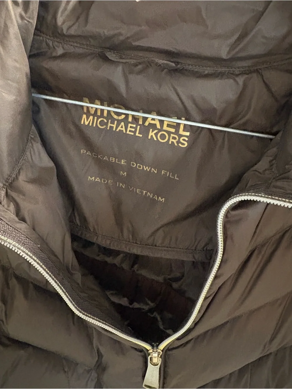 Michael Kors warm quilted