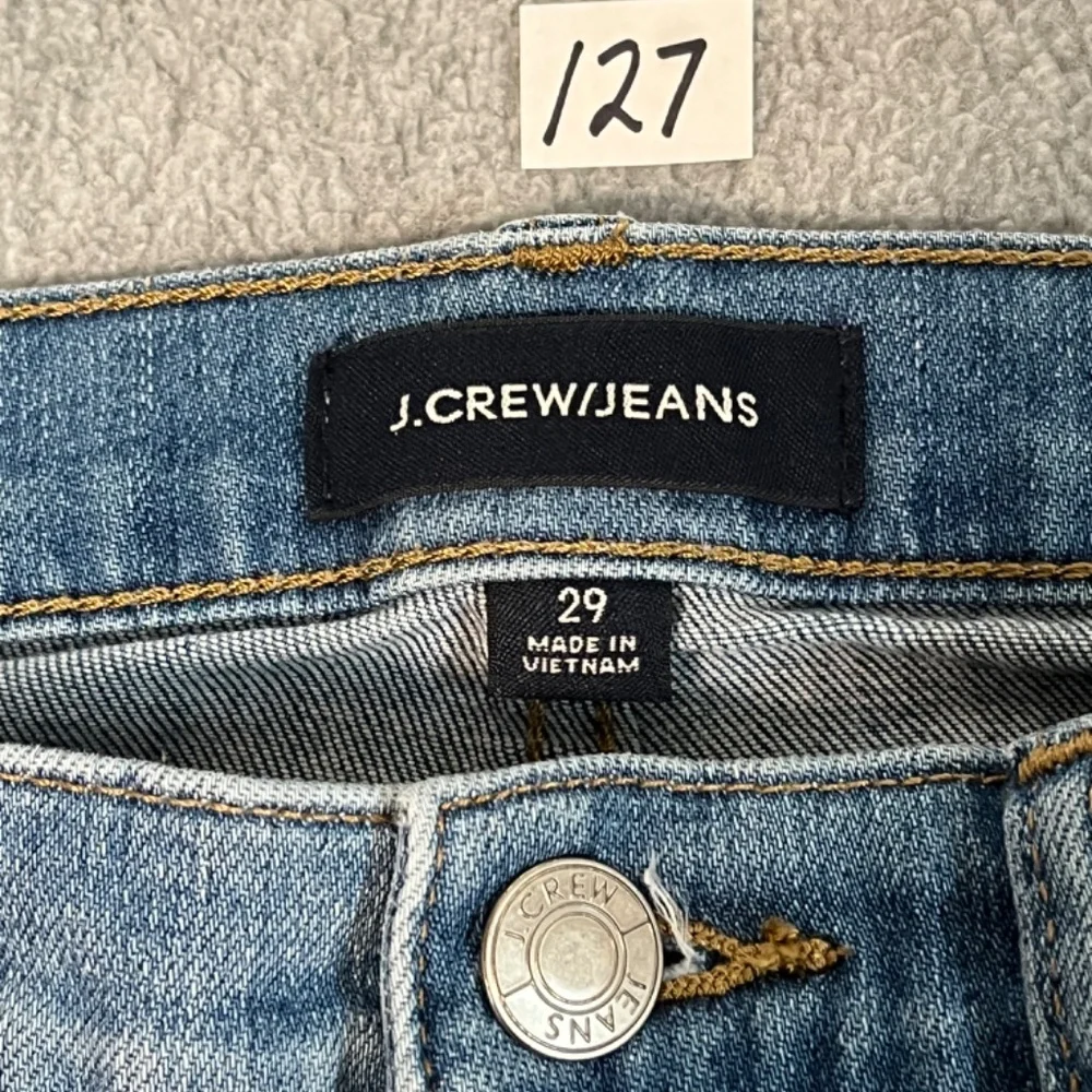 J. Crew jeans rise