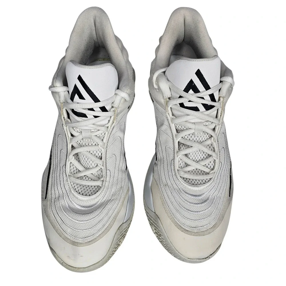 Nike Giannis Immortality 4 Mens 12 White Basketball Shoes FQ3680-100 Sneaker