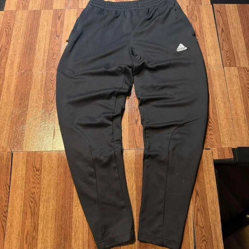 Adidas‎ Black Vintage Climalite Sportswear Track Sweatpants Small