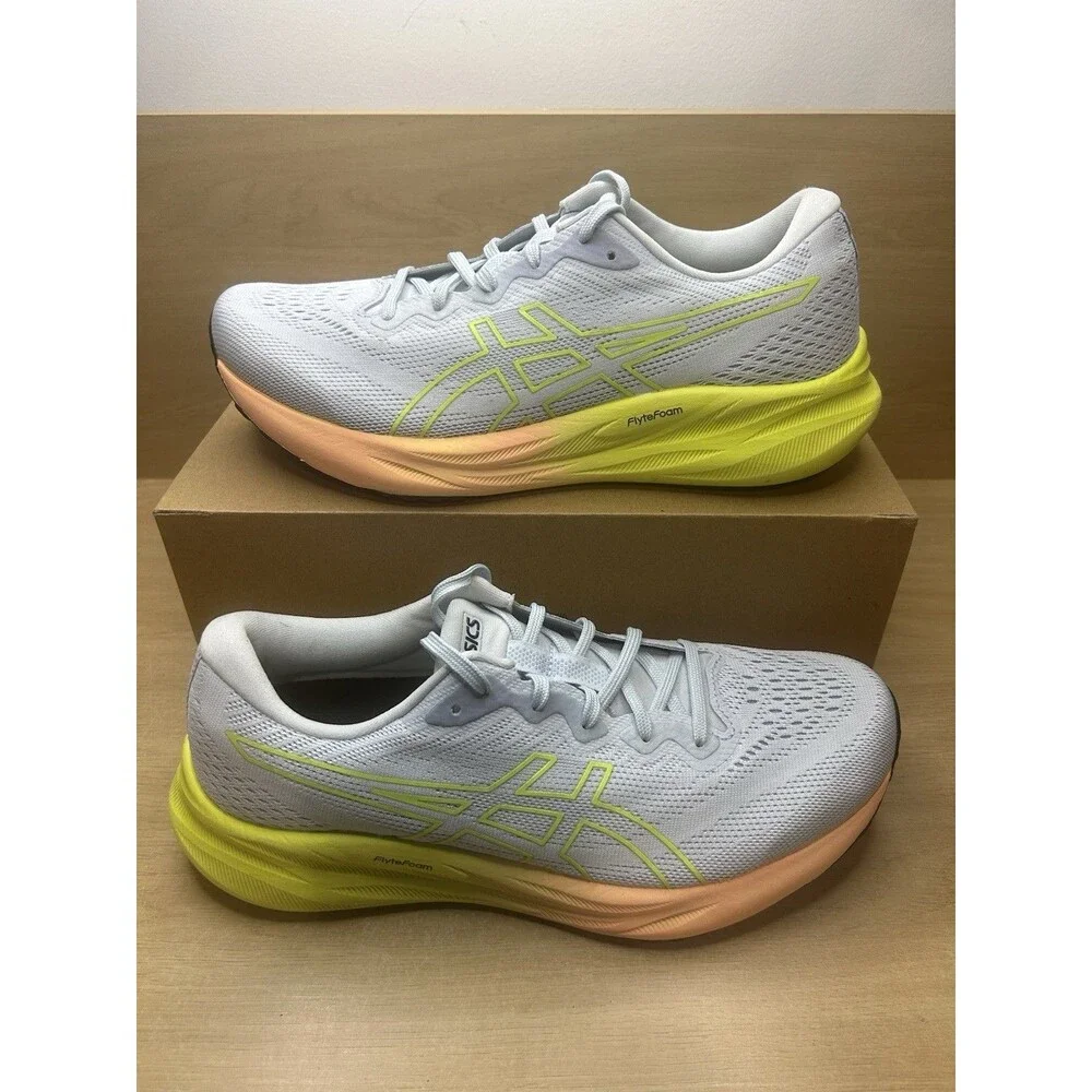 Asics Gel-Pulse 15 Cool Grey/Safety Yellow 1011B780-021 Men's 8