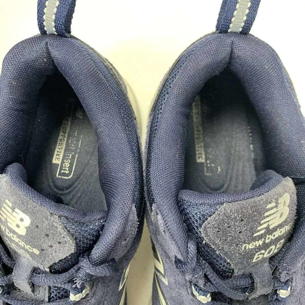 New Balance 608v5 Navy Blue Sneakers Mens 9.5 Suede MX608UN5