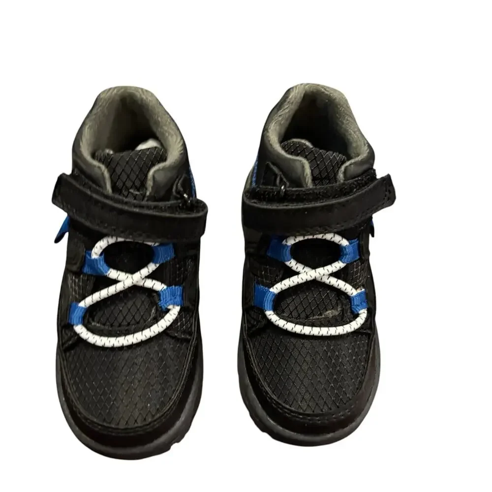 Carter’s Kids size 5 Black/Blue Lace Up Boots