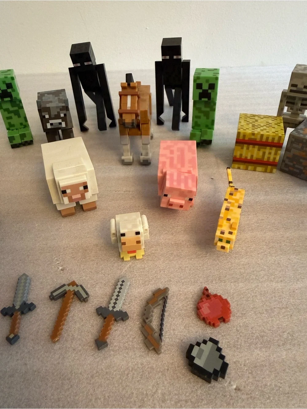 Minecraft poseable action