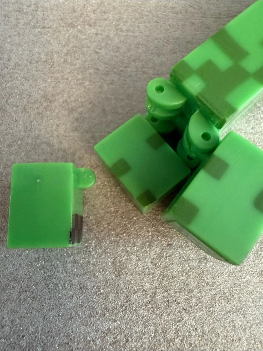 Minecraft poseable action