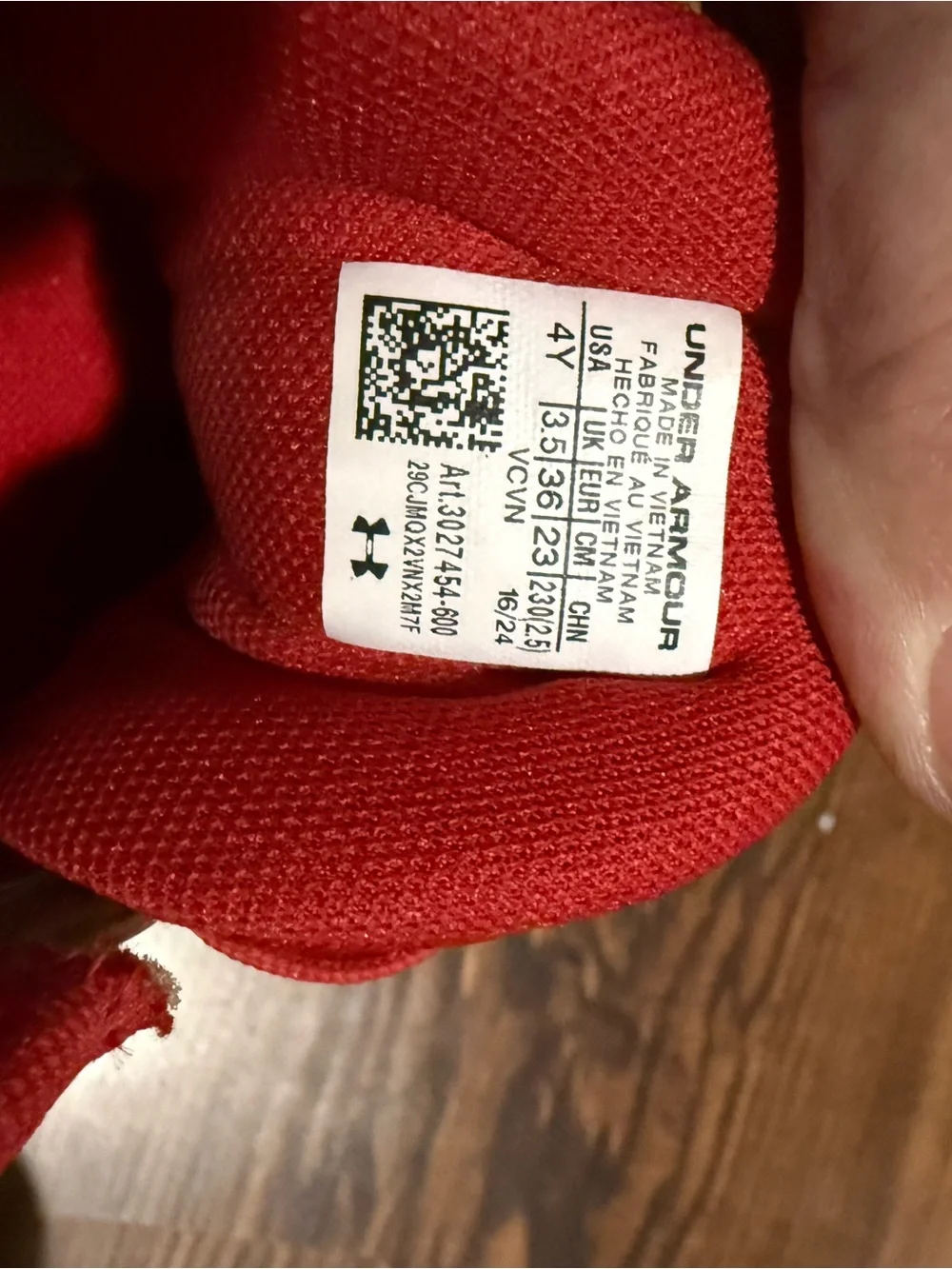 Under Armour just need