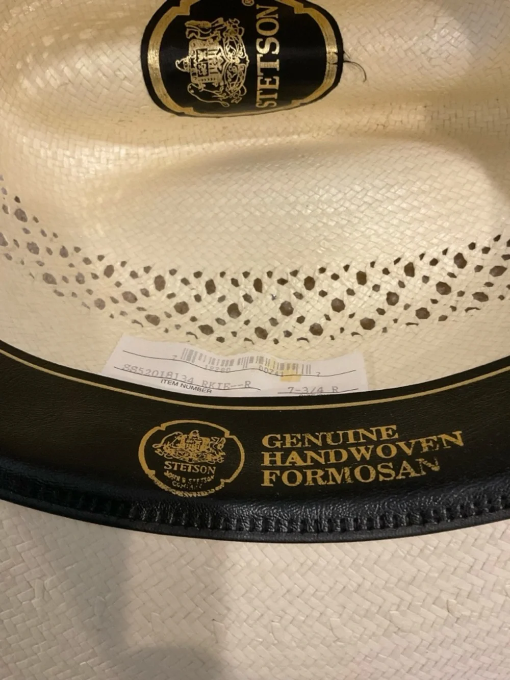 Vintage Stetson “Rockies” hat size 7 3/4