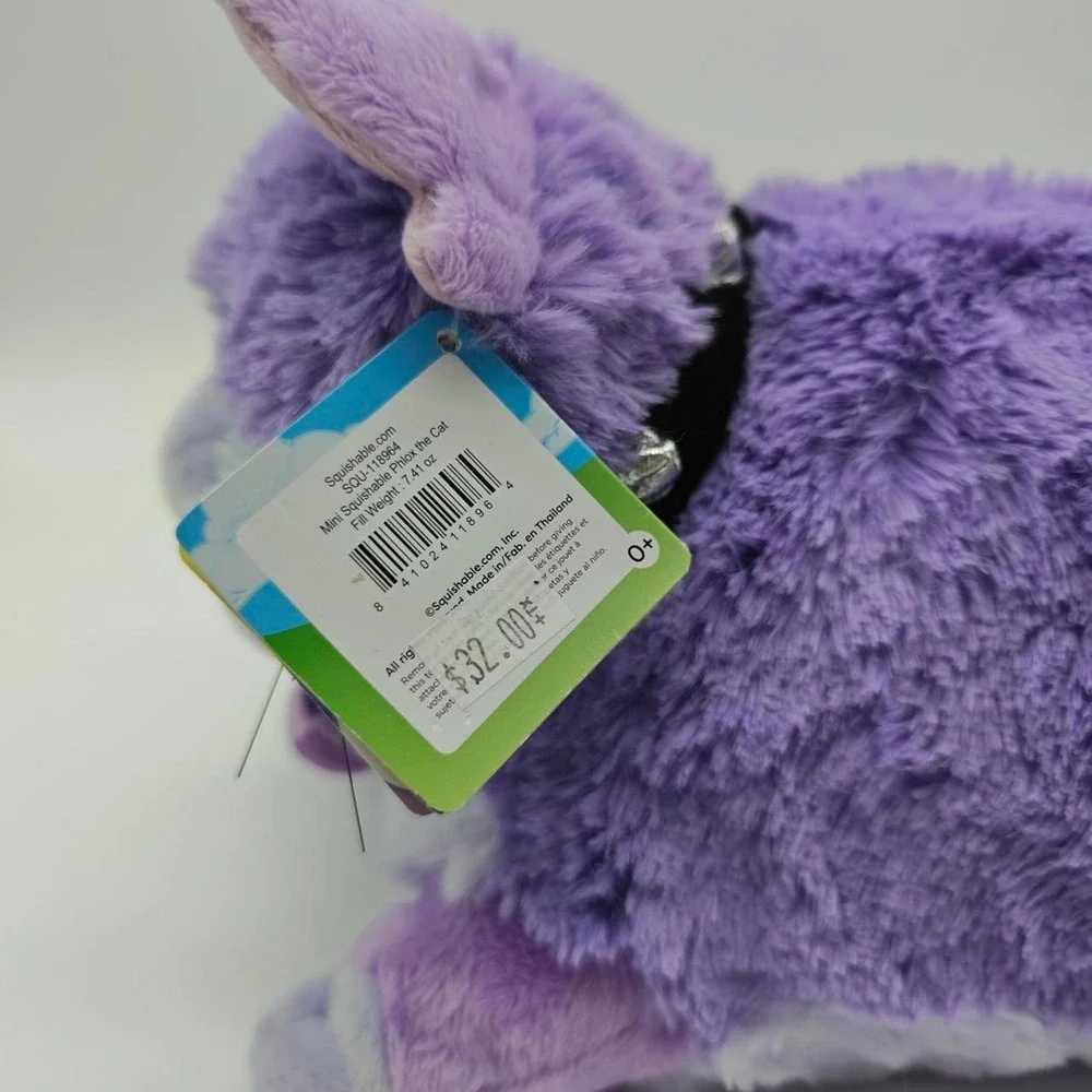Squishable phlox cat