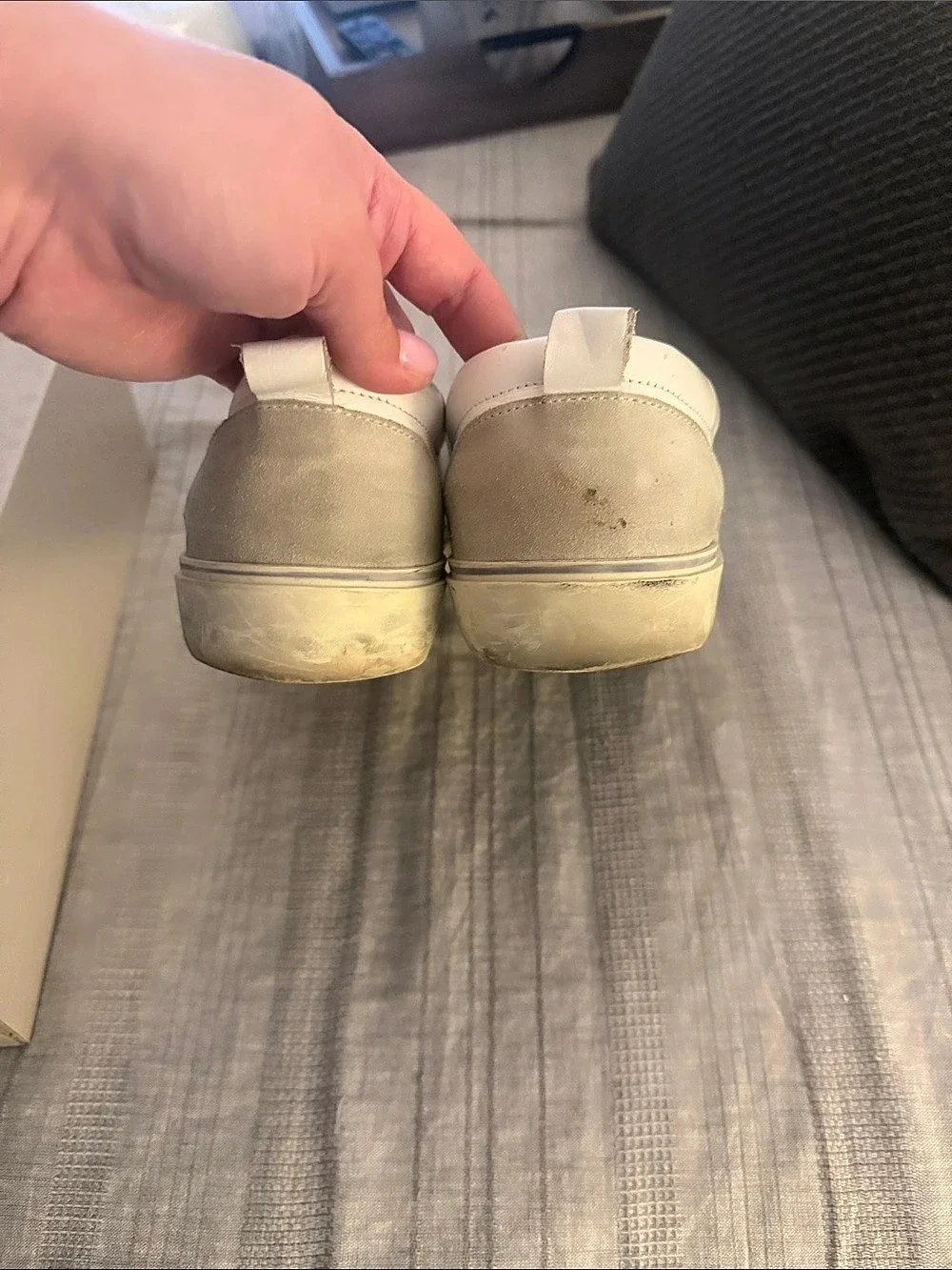 Golden Goose scuffing suede