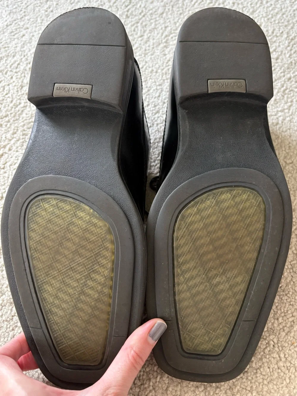 Calvin Klein polished black