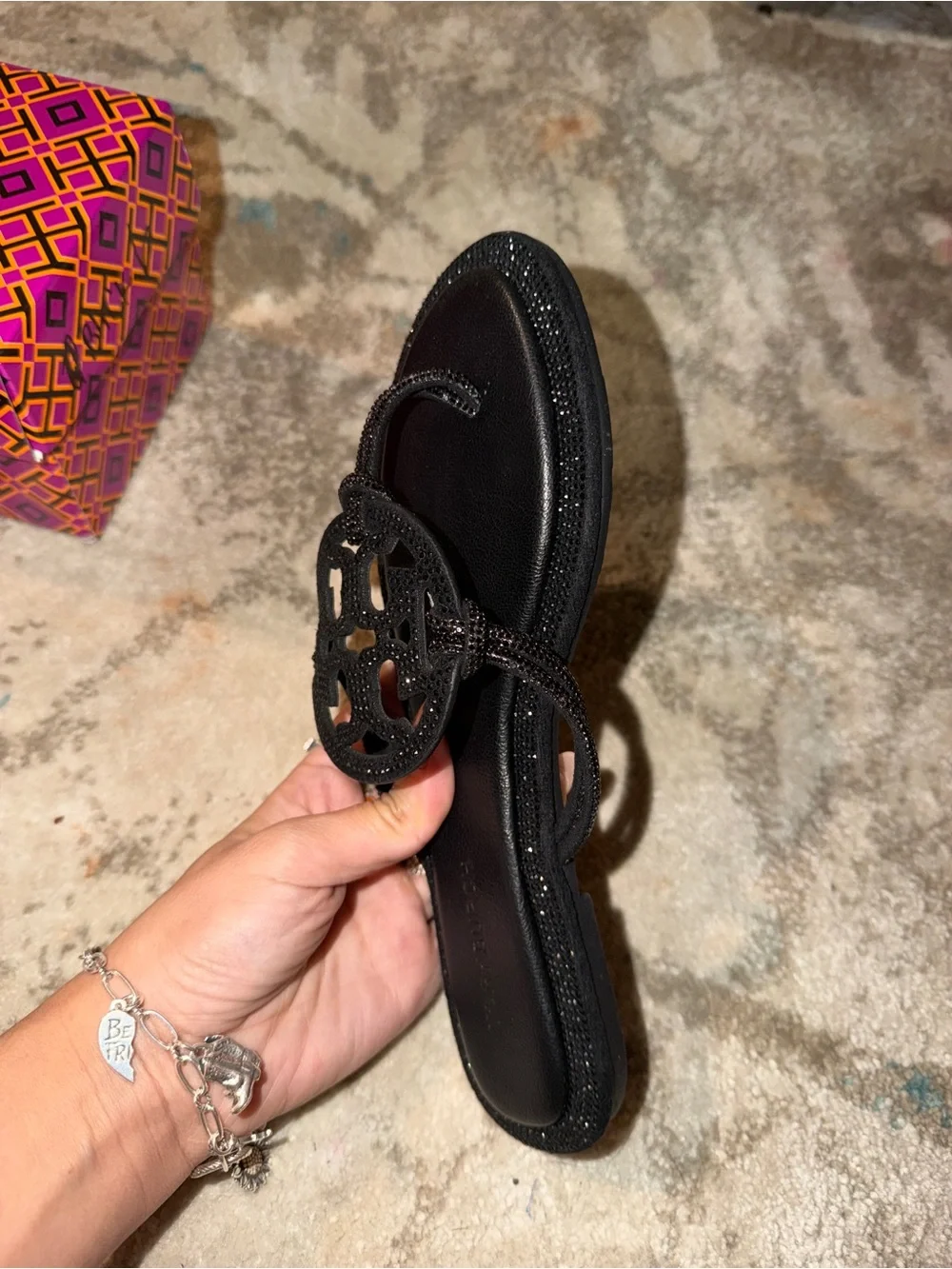 Tory Burch black leather