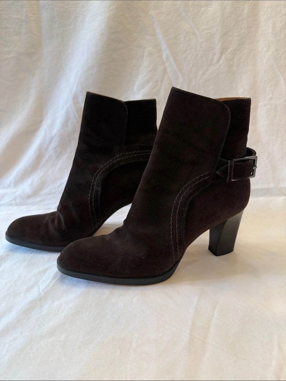 Tod’s Women's Dark Brown Suede Ankle Boots
