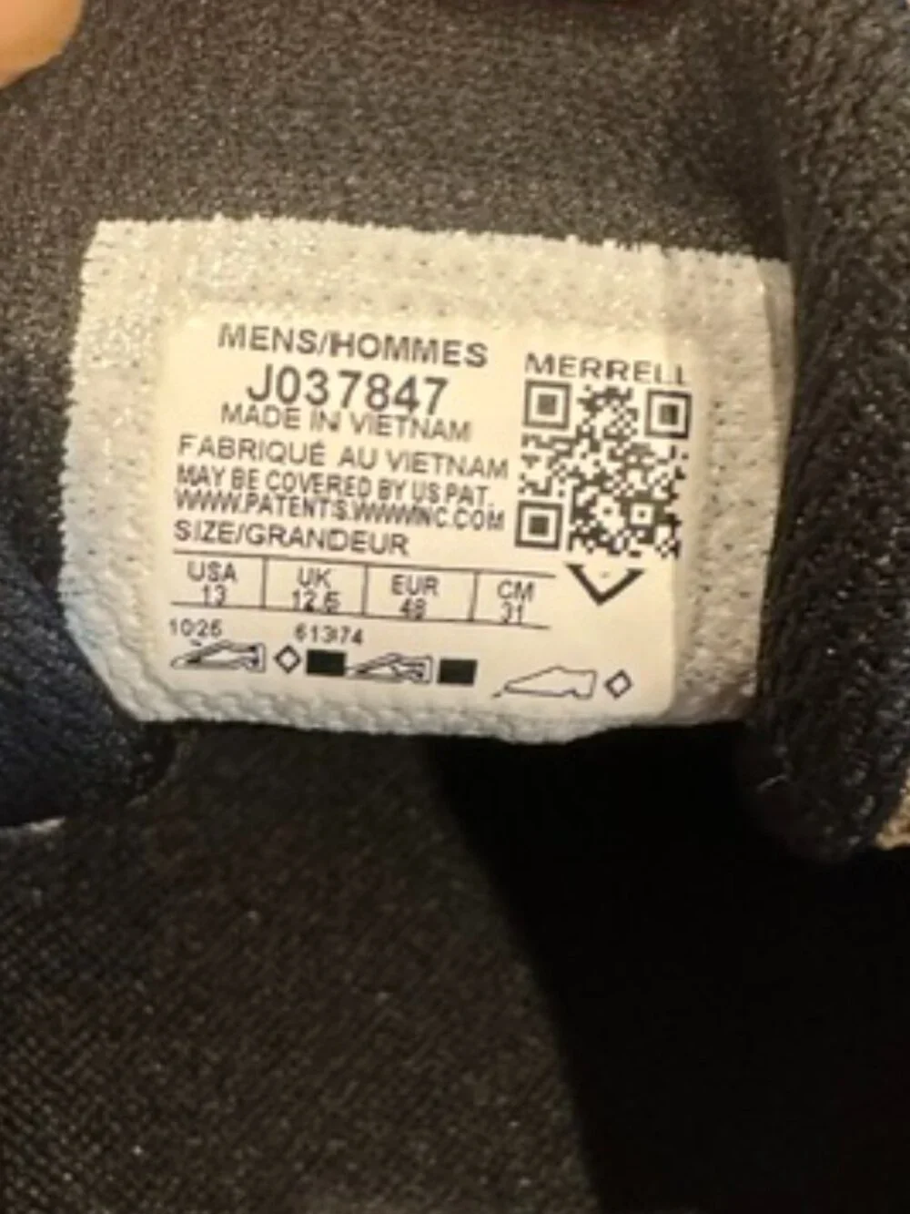 Merrell motion hit