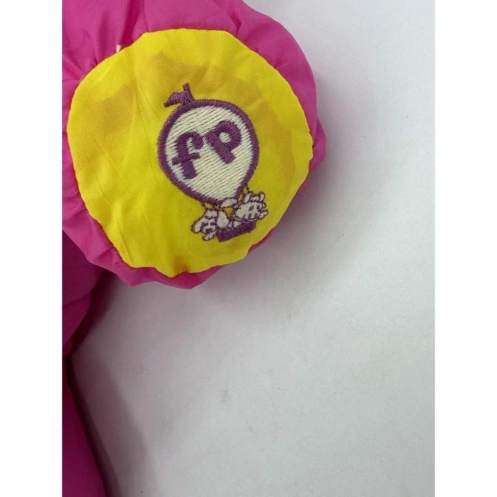 Vtg 1987 Fisher Price The Wild Puffalumps Pink Rhino Hawaiian Shirt & Glasses