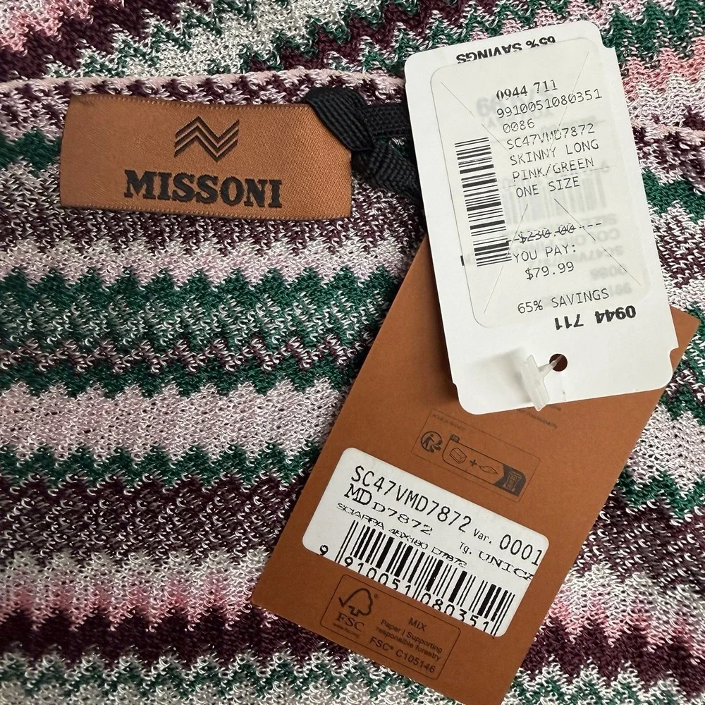 Missoni new tags