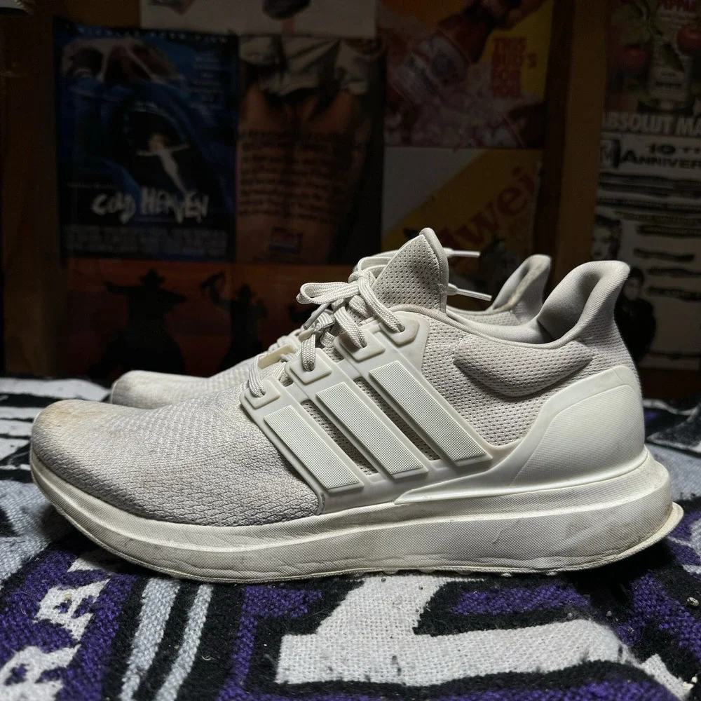 Size 12- Adidas Men's‎ UBounce DNA Shoes - Alumina / Off White / Alumina