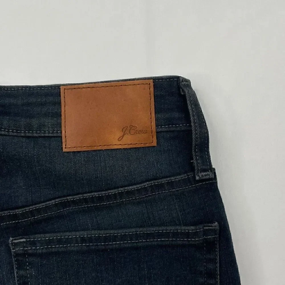 J. Crew Curvy Toothpick Skinny Jean Dark Wash NEW