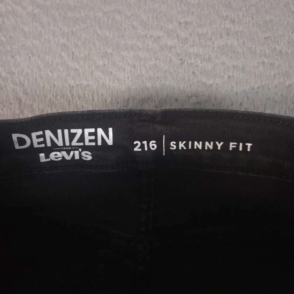 Denizen Levi's Jeans Boys 12 Black 216 Skinny Leg Skinny Fit Stretch Denim Pants