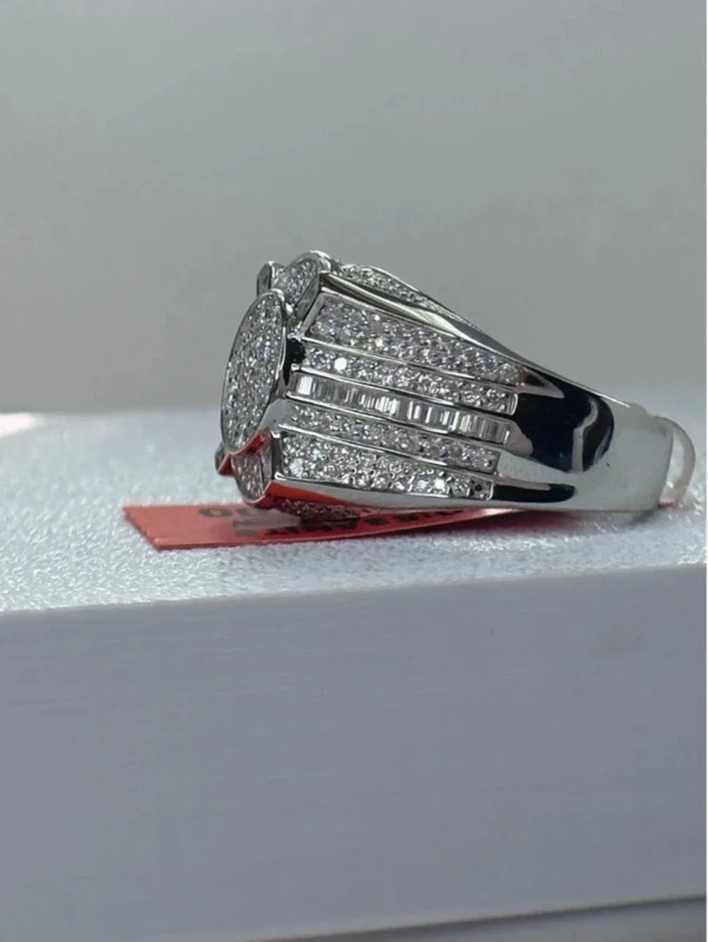 925 men’s ring size 11 Moissanite