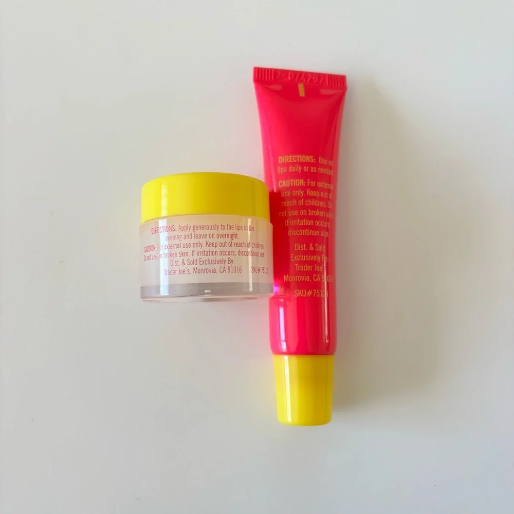 Trader Joe’s Gummy Bear Lip Mask and Balm Duo