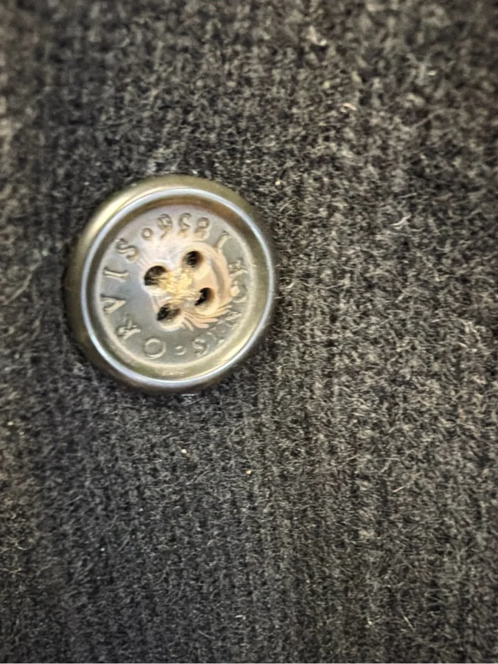 Vintage Orvis Men's 100% Cashmere Black Button-Up V-Neck Cardigan Sweater Size L