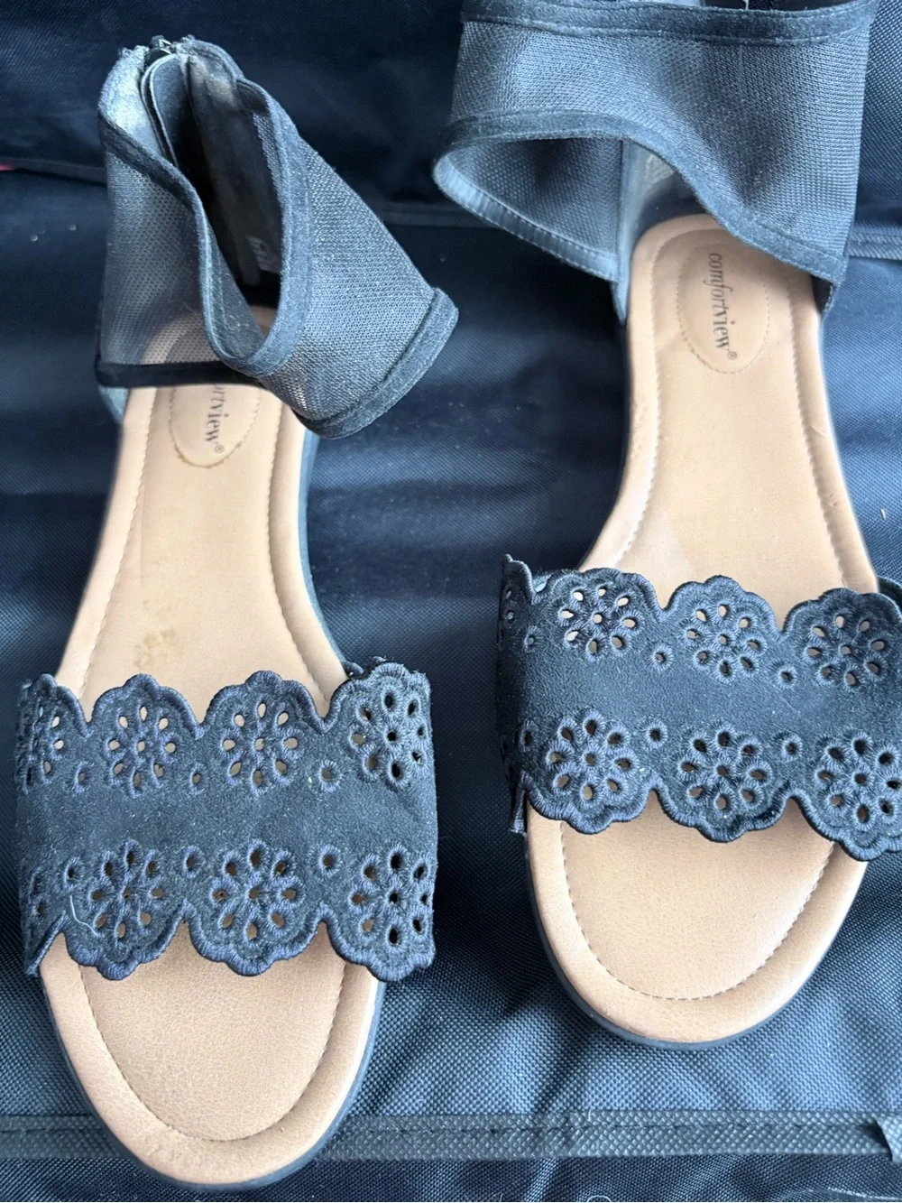 comfortview open toe
