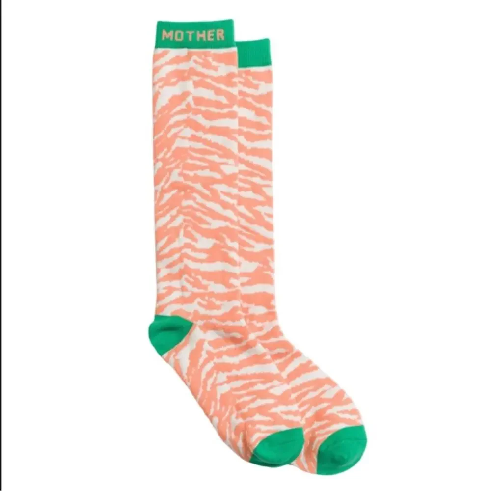 MOTHER Denim The High Stepper - Orange Zebra