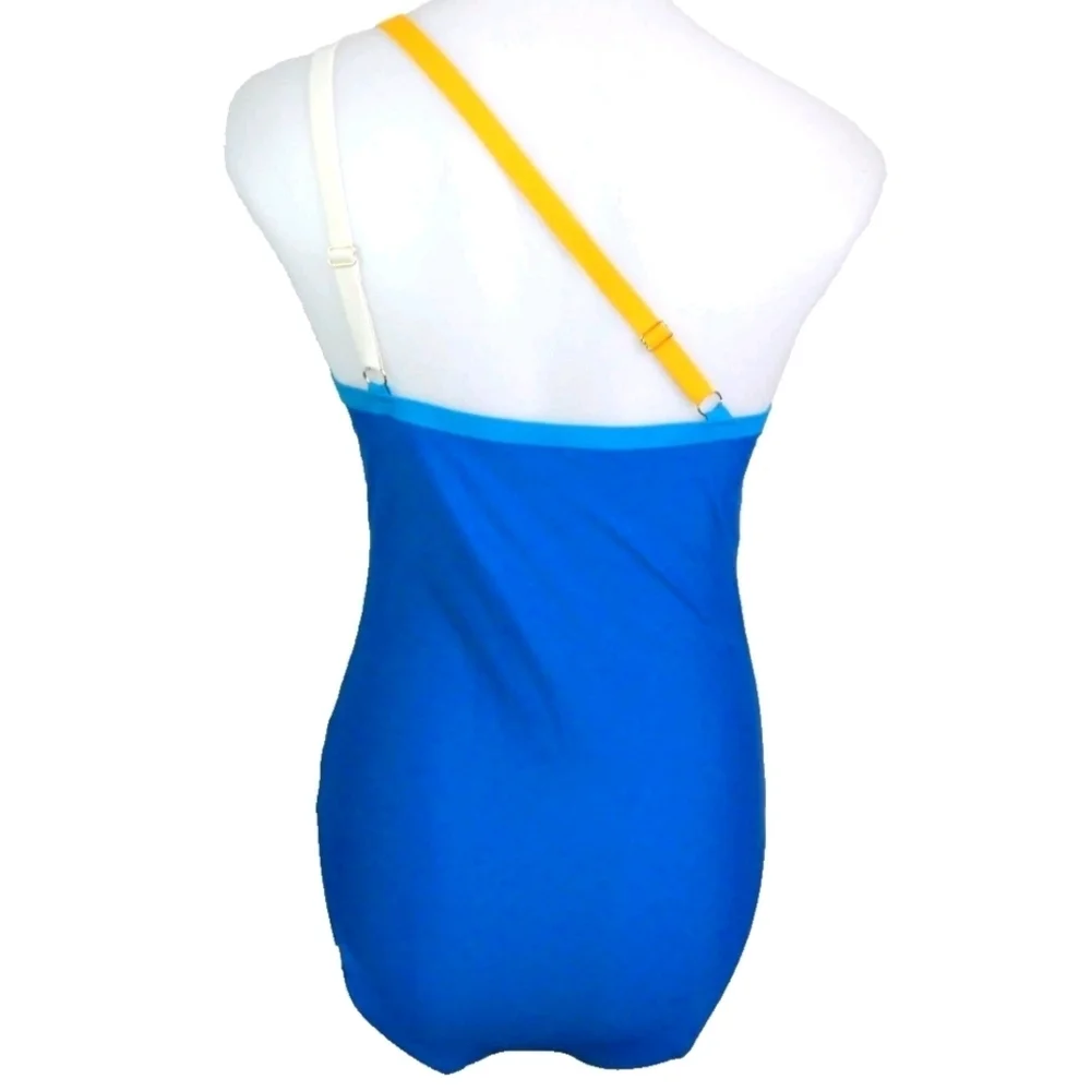 Summersalt Side Stroke One Shoulder Swimsuit‎