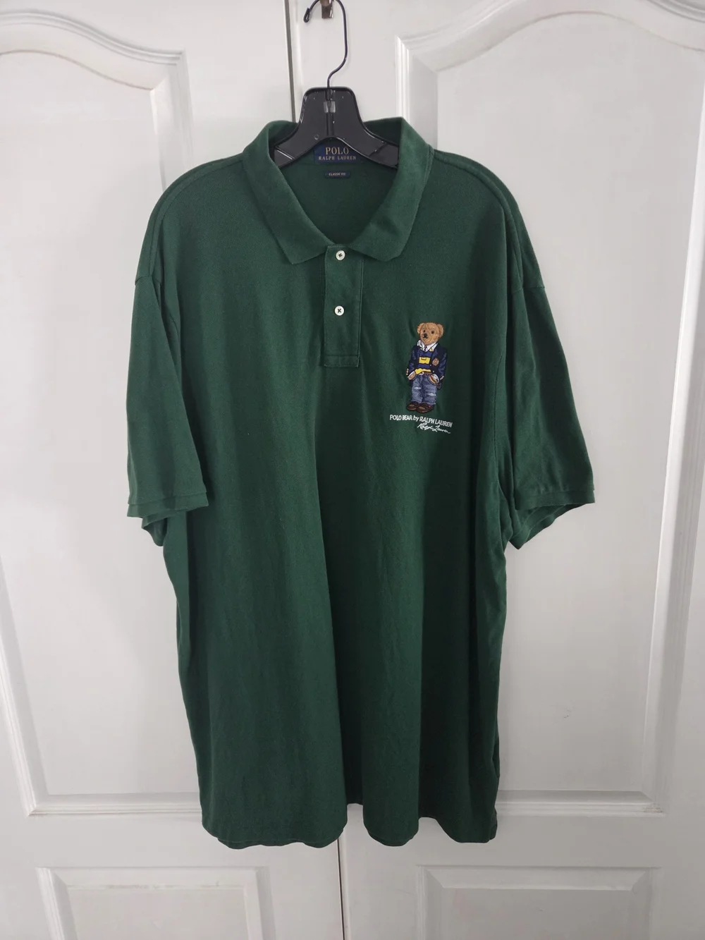 Polo by Ralph Lauren Forest Green Bear Polo Shirt