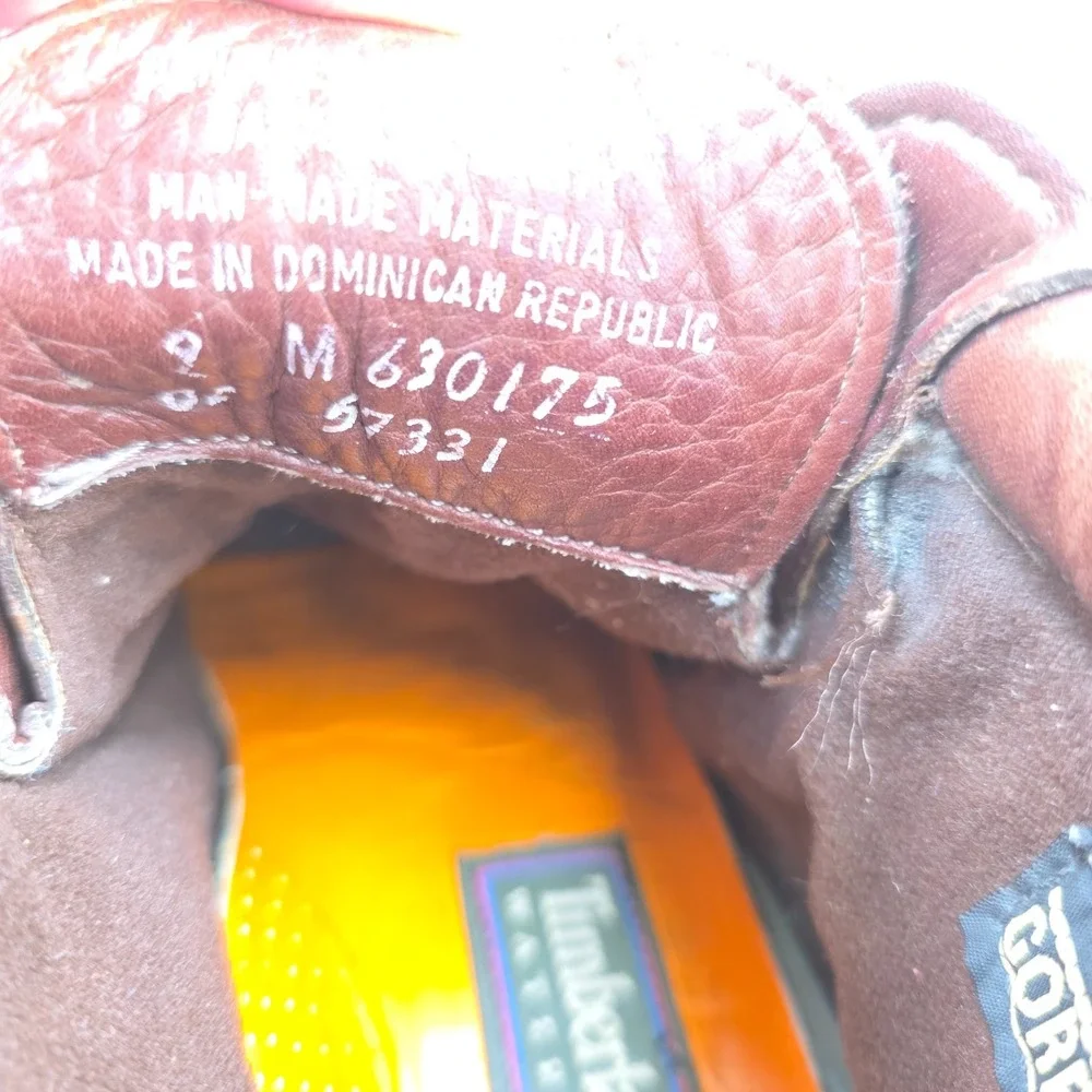 Timberland brown leather