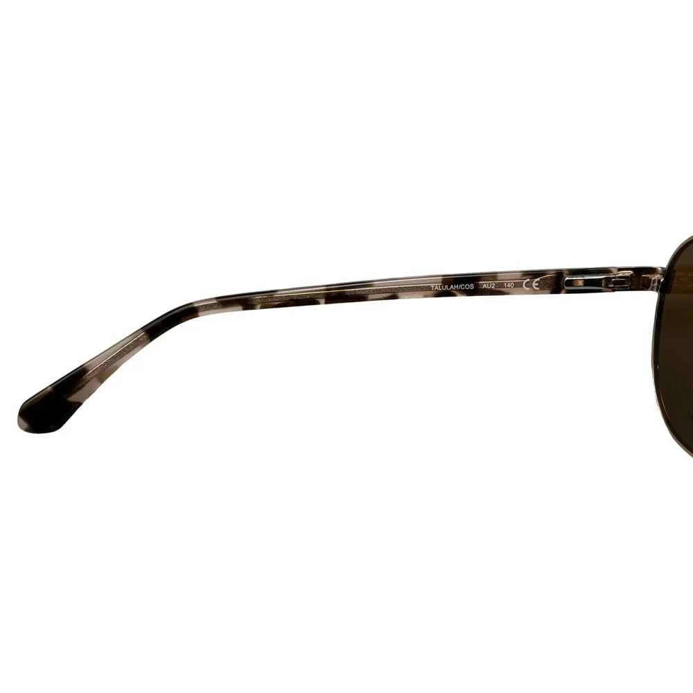 Kate Spade Talulah/C/S AU2 Rose Gold Tortoise Aviator Sunglasses 140mm