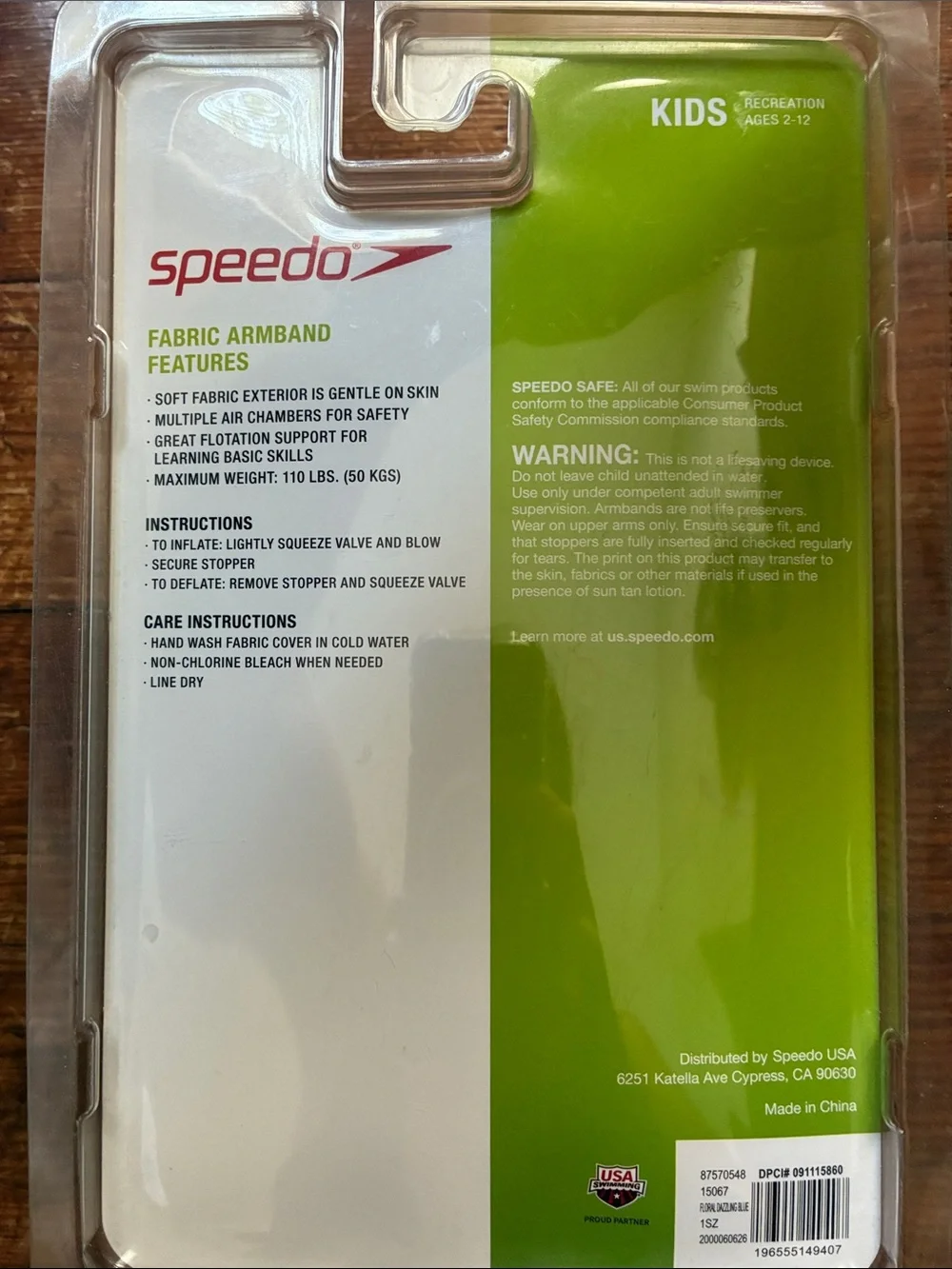 Speedo soft fabric