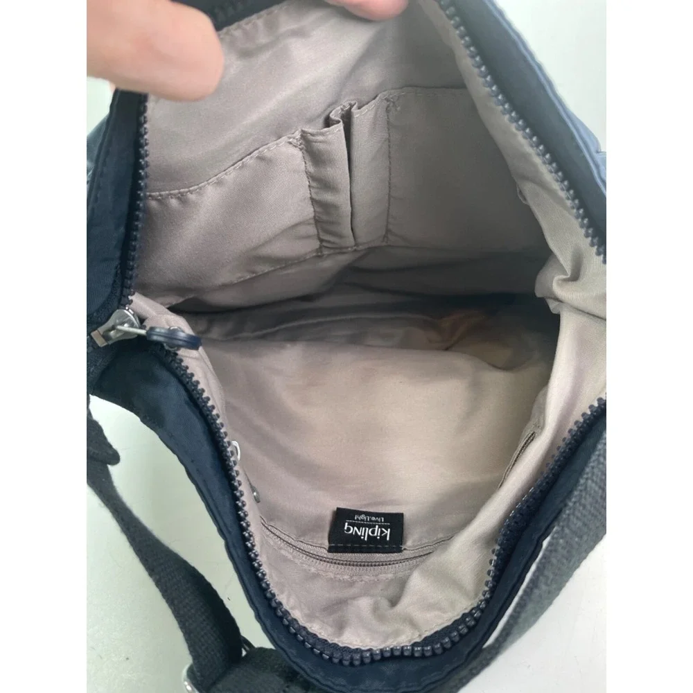 Kipling blue nylon