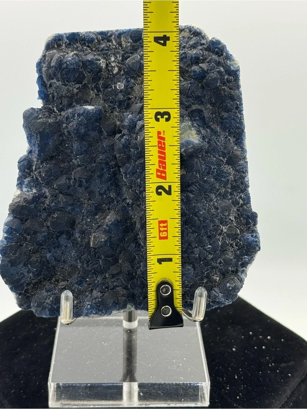 Blueberry Fluorite Specimen- Inner Mongolia