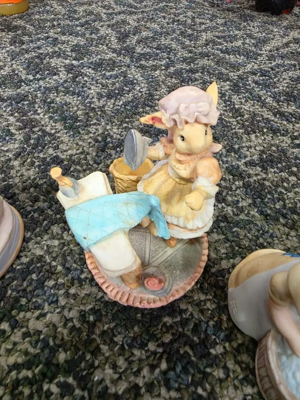 Vintage Ceramic Pig Figurine Impressive Chore