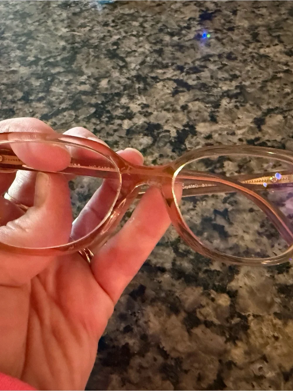 Coach transparent champagne