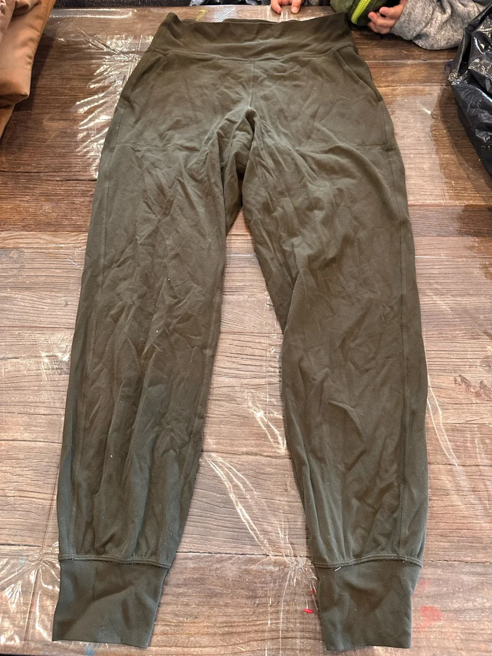 lululemon athletica Olive Green Jogger Leggings