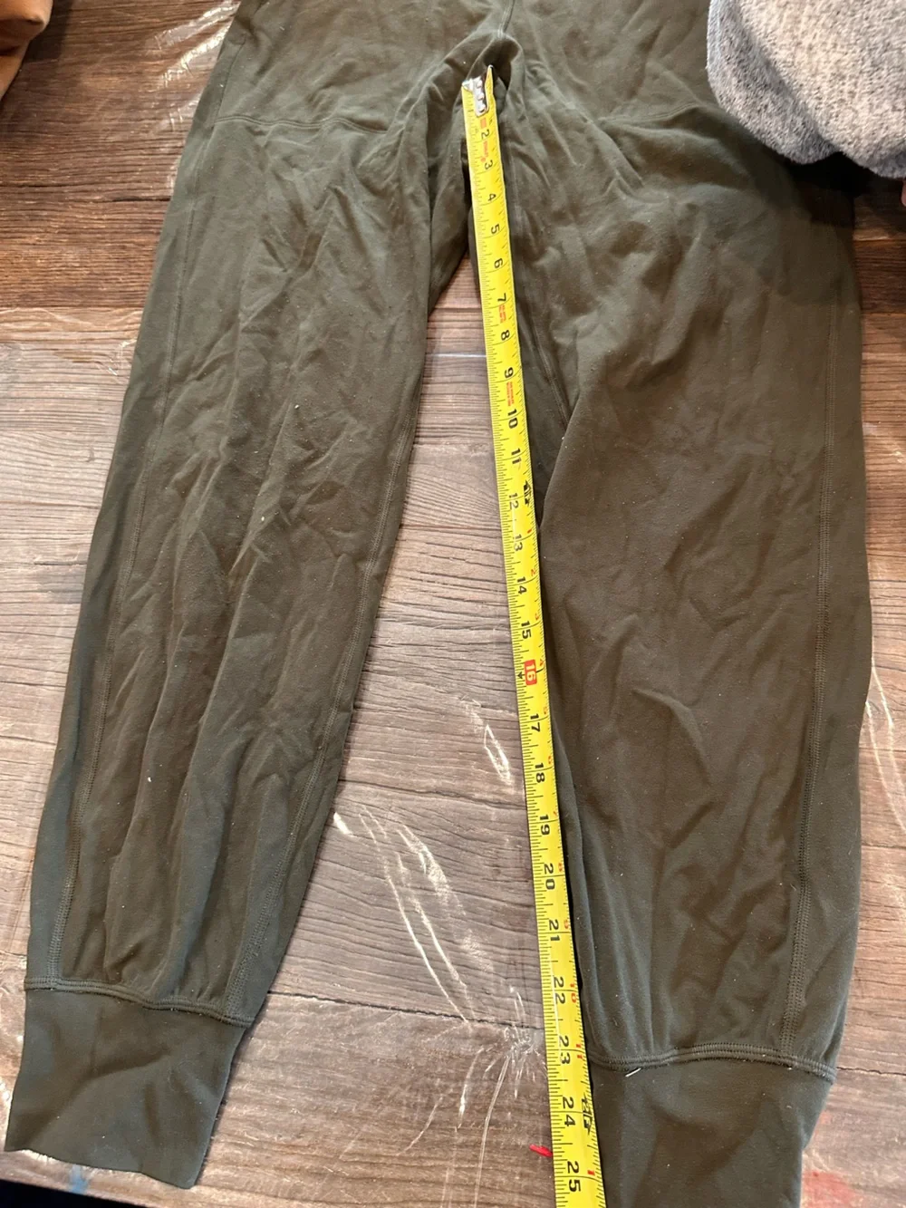 lululemon athletica Olive Green Jogger Leggings