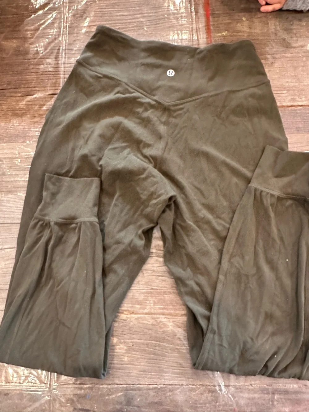 lululemon athletica Olive Green Jogger Leggings