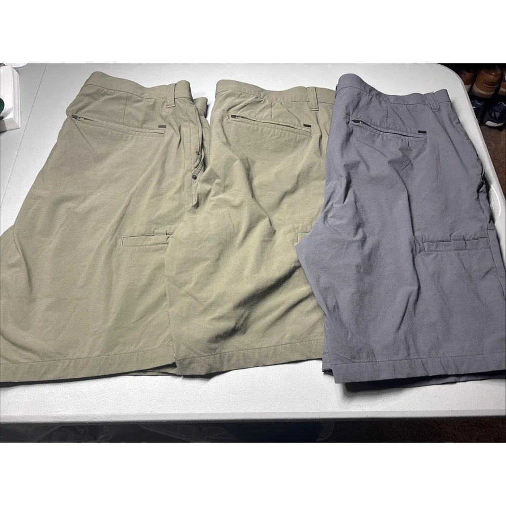 Gramicci Shorts Mens 38 Green Gray Performance 9